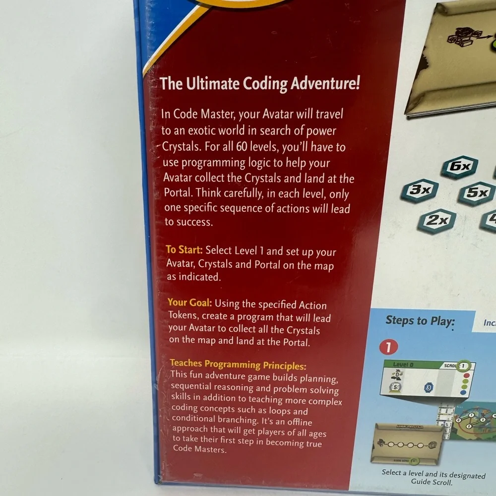 Thinkfun Code Master Programming Logic Game Minecraft Kids Education SEALED NEW - Picture 3 of 4